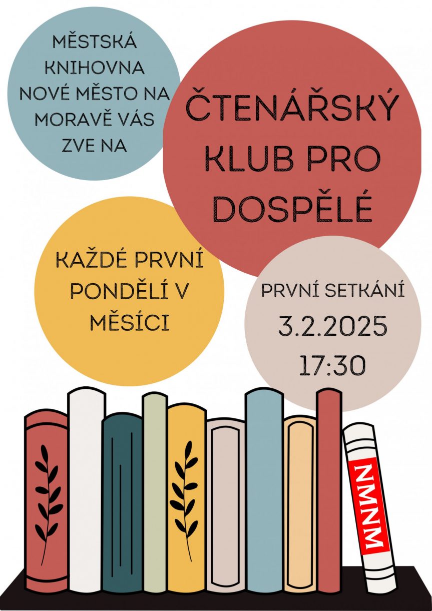 Čtenářský klub pro dospělé aneb knihomolská „párty“