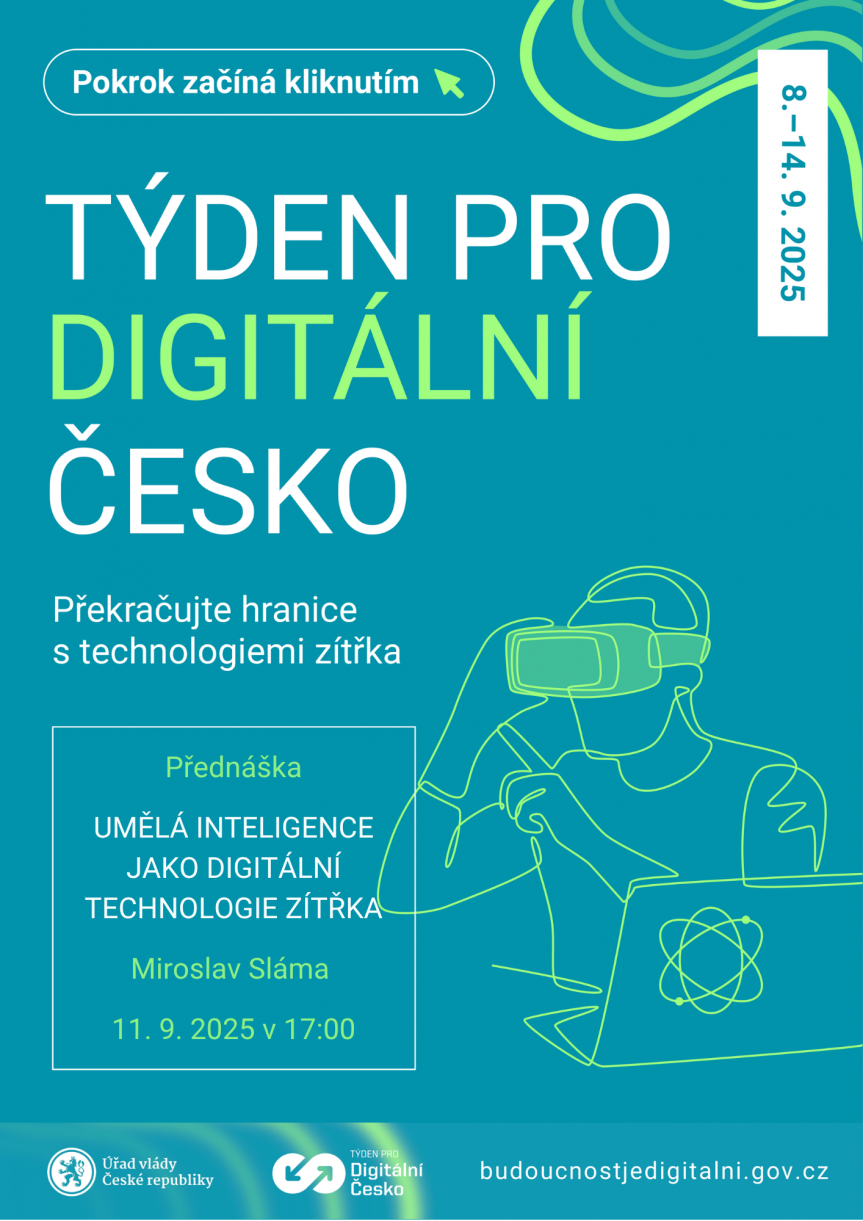 Knihovna NMNM je partnerem Týdne pro Digitální Česko