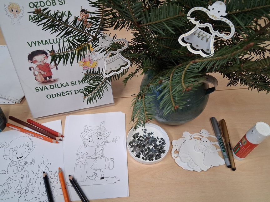 Adventní dílnička v knihovně