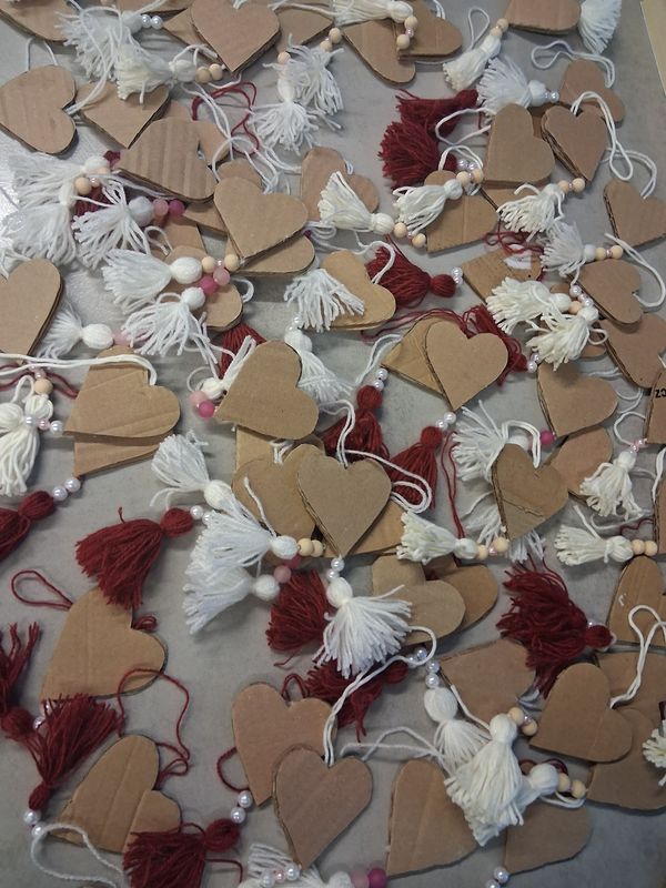 Valentýnské tvoření – únorová dílna