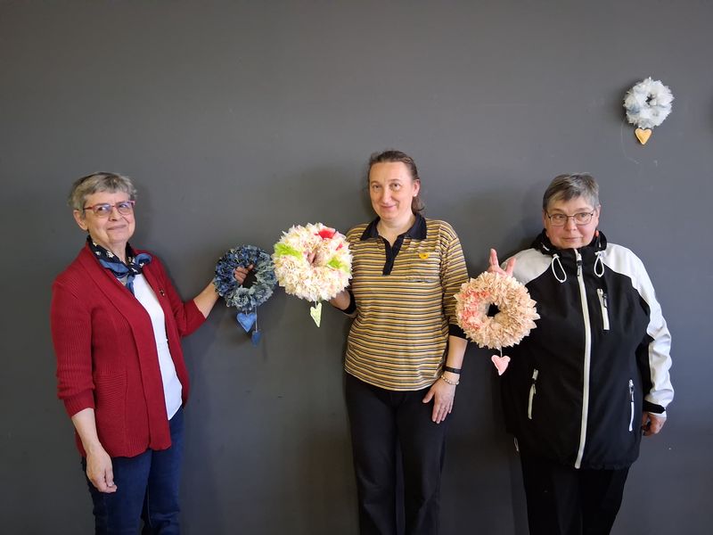 Vypichovaný věneček – tvořivá dílna