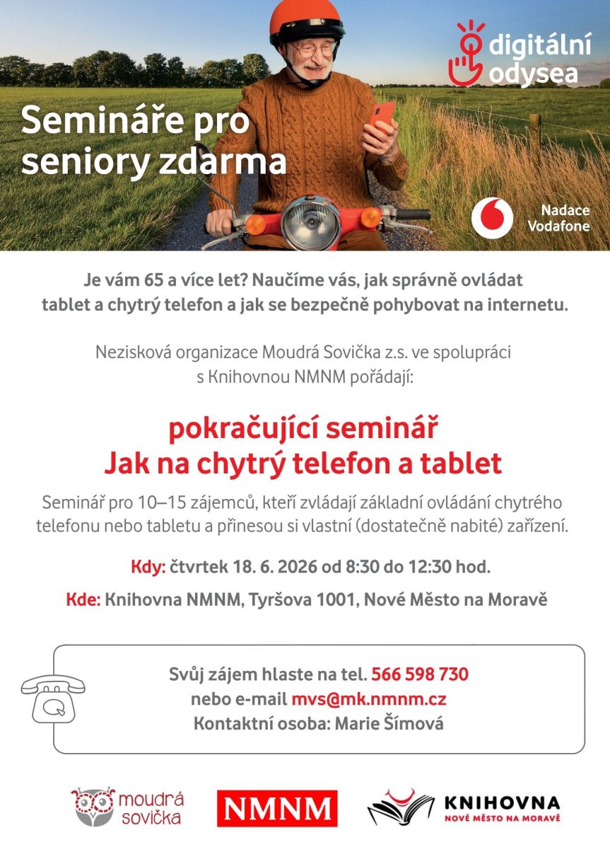 Jak na chytrý telefon a tablet – pouze pro přihlášené